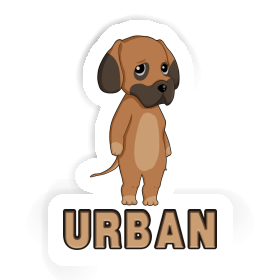 Sticker Urban Deutsche Dogge Image