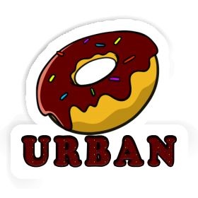 Autocollant Urban Donut Image