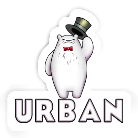 Ours polaire Autocollant Urban Image