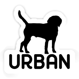 Aufkleber Urban Hund Image