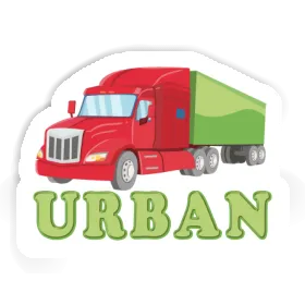 Camion Autocollant Urban Image