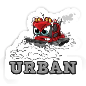 Urban Autocollant Véhicule de piste Image