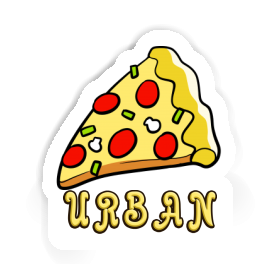 Autocollant Pizza Urban Image
