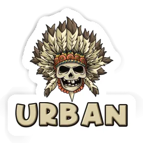 Sticker Skull Urban Image