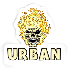 Sticker Skull Urban Image