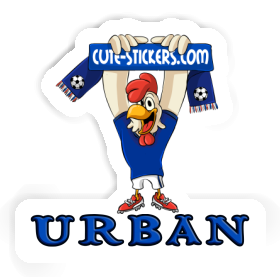 Autocollant Urban Coq Image