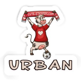Autocollant Urban Vache Image
