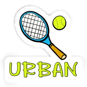 Raquette de tennis Autocollant Urban Image