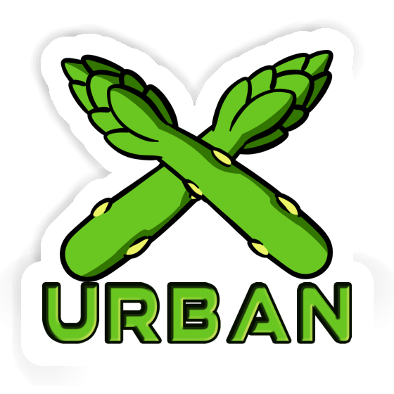 Aufkleber Spargel Urban Gift package Image