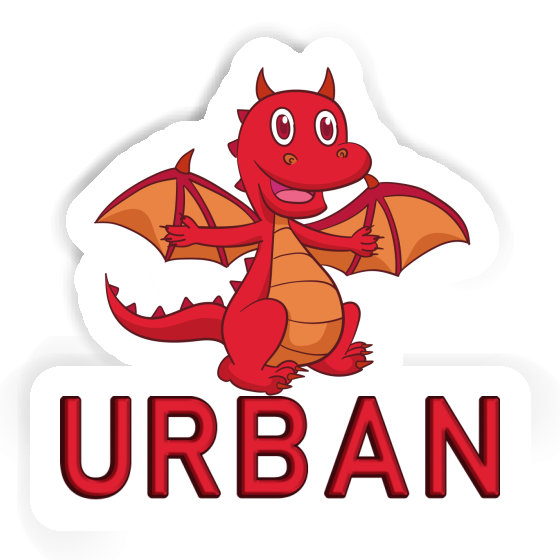 Sticker Urban Baby-Drache Sticker Urban Baby-Drache Image