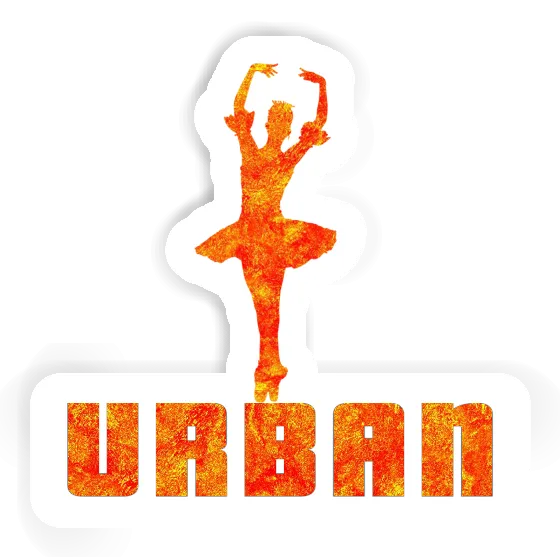 Urban Autocollant Ballerine Notebook Urban Autocollant Ballerine Gift package Image