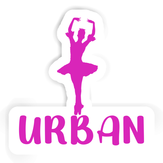 Sticker Ballerina Urban Image