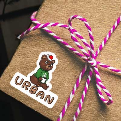 Sticker Christmas Bear Urban Sticker Christmas Bear Urban Image
