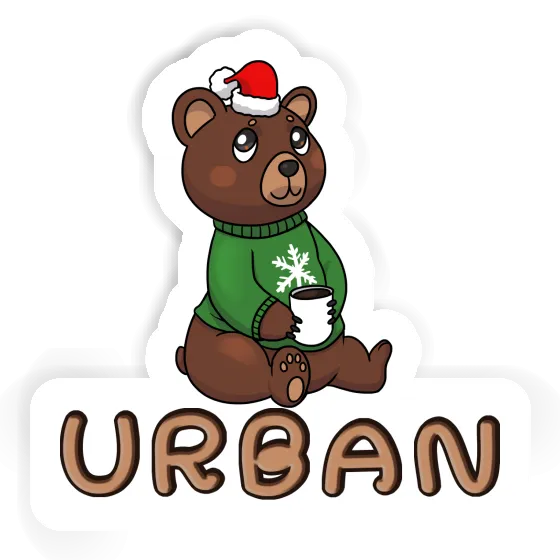 Aufkleber Bär Urban Notebook Aufkleber Bär Urban Gift package Image