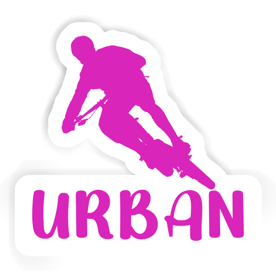 Autocollant Vététiste Urban Laptop Autocollant Vététiste Urban Laptop Image