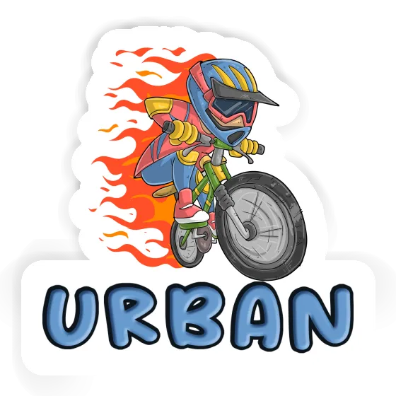 Sticker Urban Biker Sticker Urban Biker Image