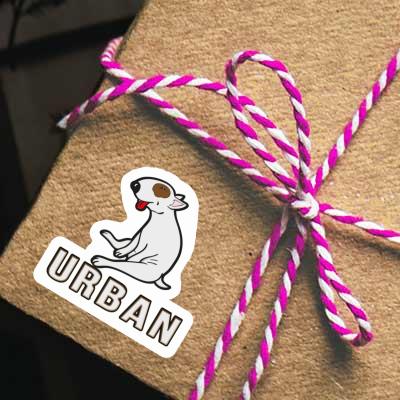 Sticker Urban Dog Notebook Image