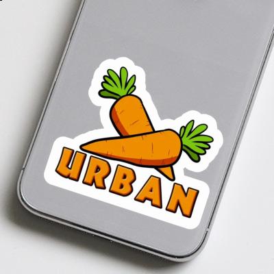 Karotte Aufkleber Urban Notebook Image