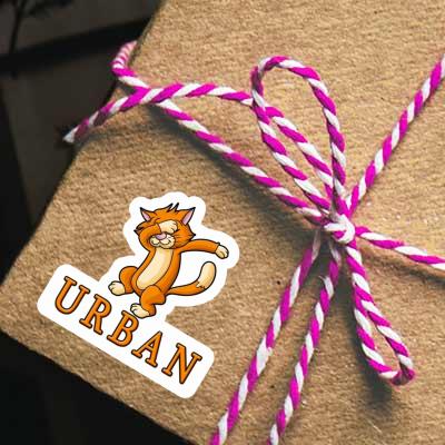 Autocollant Chat Urban Notebook Autocollant Chat Urban Gift package Image