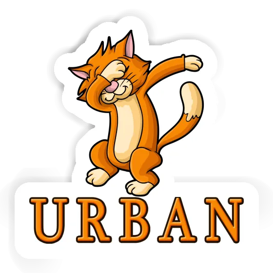 Autocollant Chat Urban Autocollant Chat Urban Image