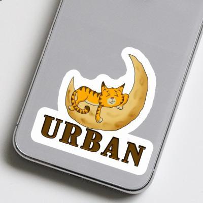Autocollant Chat Urban Laptop Autocollant Chat Urban Laptop Image