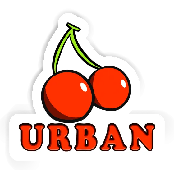 Sticker Cherry Urban Notebook Sticker Cherry Urban Gift package Image