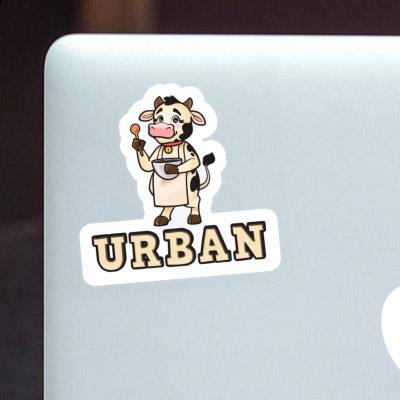 Autocollant Urban Vache Laptop Autocollant Urban Vache Laptop Image