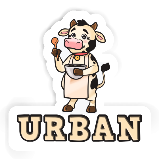 Autocollant Urban Vache Autocollant Urban Vache Image