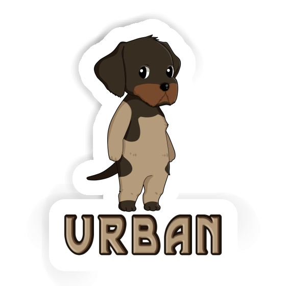 Deutsch Drahthaar Sticker Urban Notebook Deutsch Drahthaar Sticker Urban Notebook Image