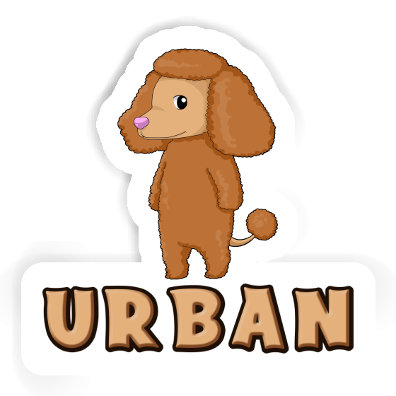 Sticker Urban Pudel Notebook Sticker Urban Pudel Gift package Image