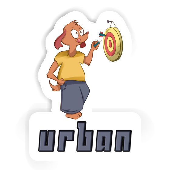 Urban Sticker Dartspieler Notebook Urban Sticker Dartspieler Gift package Image