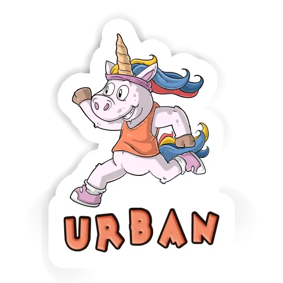 Sticker Urban Joggerin Image