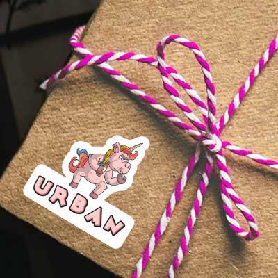 Sticker Urban Smoking Unicorn Laptop Sticker Urban Smoking Unicorn Laptop Image