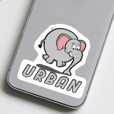 Urban Autocollant Éléphant Notebook Urban Autocollant Éléphant Gift package Image