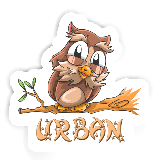 Autocollant Hibou Urban Autocollant Hibou Urban Image