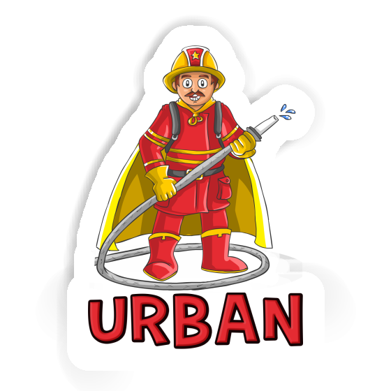 Urban Sticker Firefighter Gift package Image