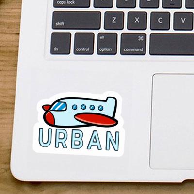 Autocollant Avion Urban Notebook Autocollant Avion Urban Gift package Image