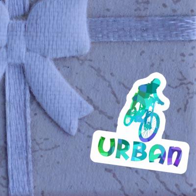 Freeride Biker Sticker Urban Laptop Freeride Biker Sticker Urban Laptop Image