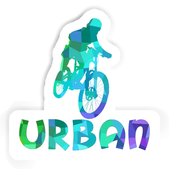 Freeride Biker Sticker Urban Notebook Freeride Biker Sticker Urban Gift package Image