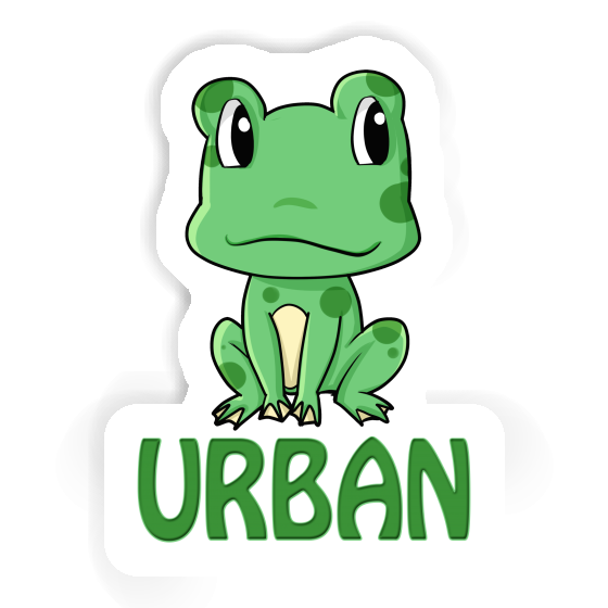 Autocollant Urban Grenouille Notebook Autocollant Urban Grenouille Gift package Image