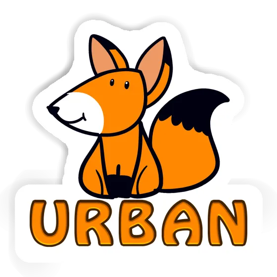 Autocollant Renard Urban Notebook Autocollant Renard Urban Gift package Image