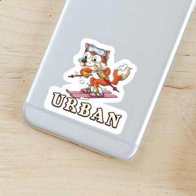 Autocollant Skieur Urban Laptop Autocollant Skieur Urban Laptop Image