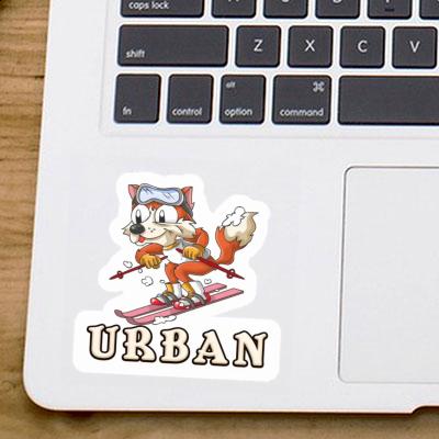 Autocollant Skieur Urban Notebook Autocollant Skieur Urban Notebook Image