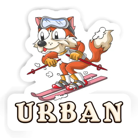 Autocollant Skieur Urban Notebook Autocollant Skieur Urban Gift package Image