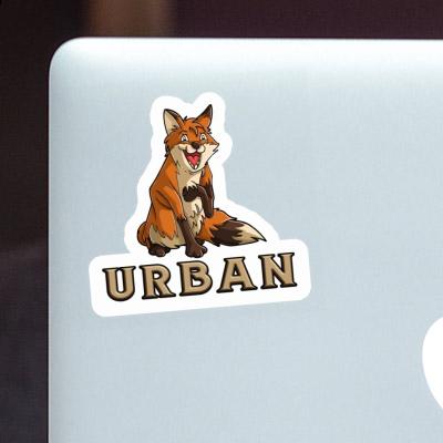 Autocollant Renard Urban Laptop Autocollant Renard Urban Laptop Image
