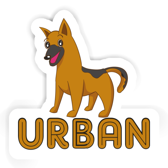 Aufkleber Urban Hirtenhund Aufkleber Urban Hirtenhund Image