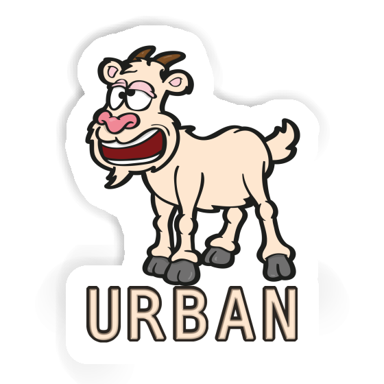 Sticker Goat Urban Laptop Image