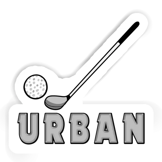 Urban Autocollant Club de golf Notebook Urban Autocollant Club de golf Gift package Image