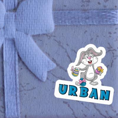 Autocollant Lapin de Pâques Urban Autocollant Lapin de Pâques Urban Image