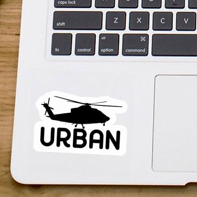 Autocollant Hélicoptère Urban Notebook Autocollant Hélicoptère Urban Gift package Image